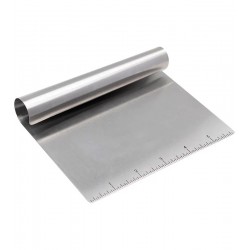 Espátula Cozinha 15cm Largura Por 12cm Aço Inox Com Régua  Rita Lobo